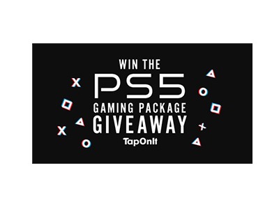 TapOnIt PS5 Gaming Package Giveaway