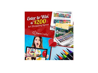 Win a Gen Crafts Art Shopping Spree