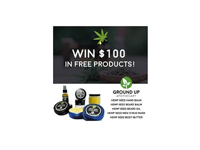 Win a Ground up Apothecary Men's Skin Care Gift Package