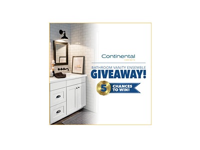 Continental Cabinets Bathroom Vanity Giveaway
