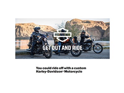 Harley-Davidson Get Out and Ride Sweepstakes