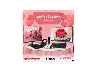 Sceptre's Valentine's Day Giveaway