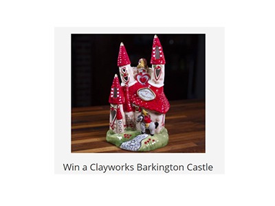 Win a Clayworks Barkington Castle