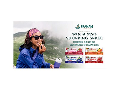 Pranam Superfoods Shopping Spree Sweepstakes