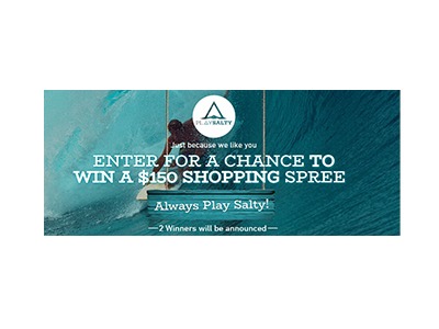 Play Salty $150 Shopping Spree Giveaway