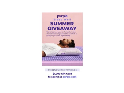 Sleep Well Summer Giveaway