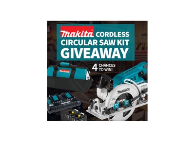 Makita Cordless Circular Saw Kit Giveaway