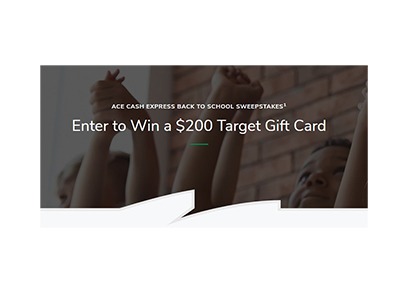 ACE Back to School Sweepstakes