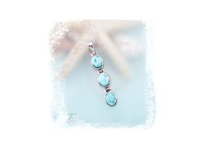 Dominican Larimar Pendant Giveaway