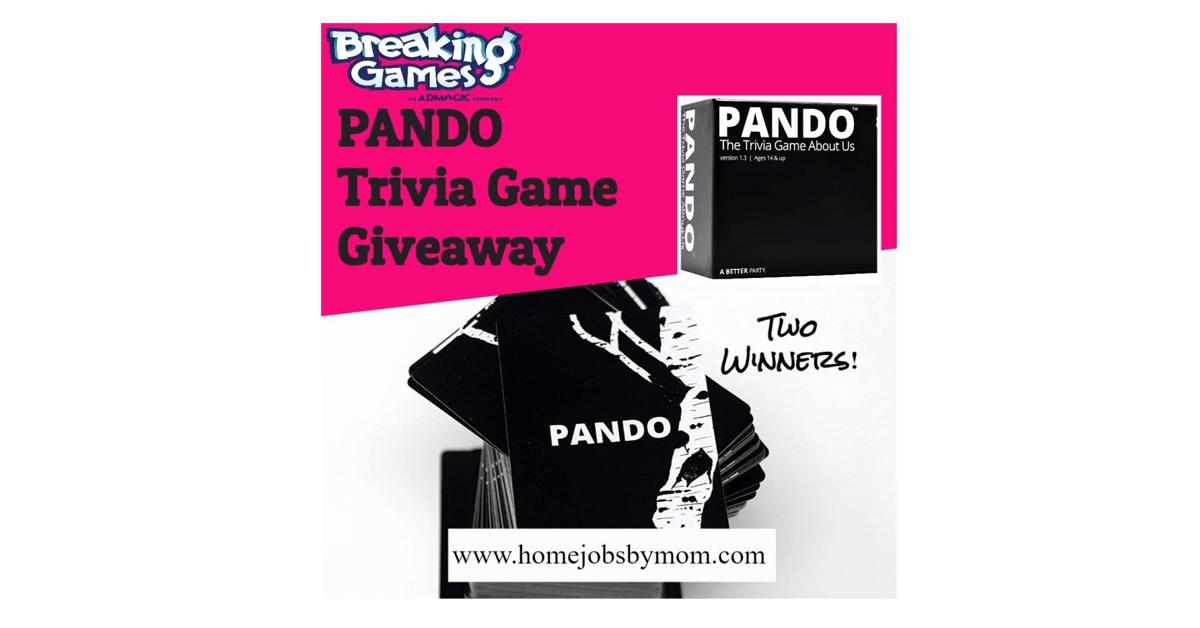 Pando Trivia Game Giveaway