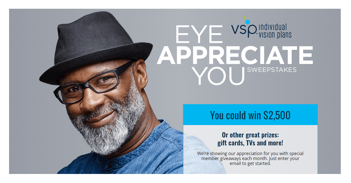 The Eye Appreciate You Sweepstakes