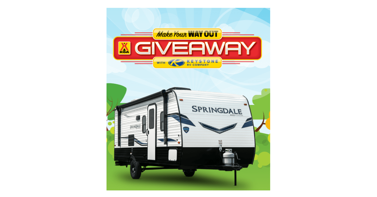 Keystone Travel Trailer Sweepstakes