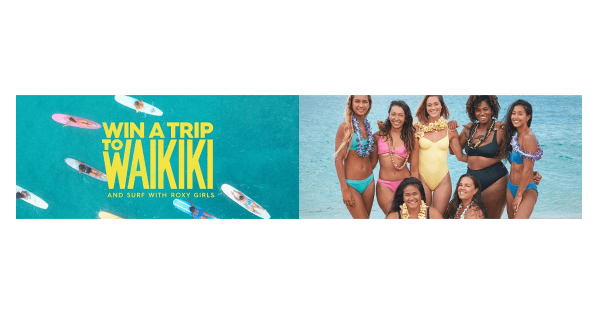 Roxy’s Trip to Waikiki Sweepstakes