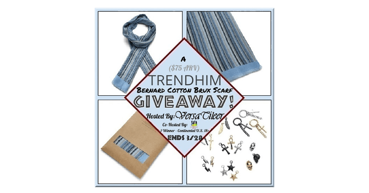 TRENDHIM Bernard Cotton Brux Scarf Giveaway