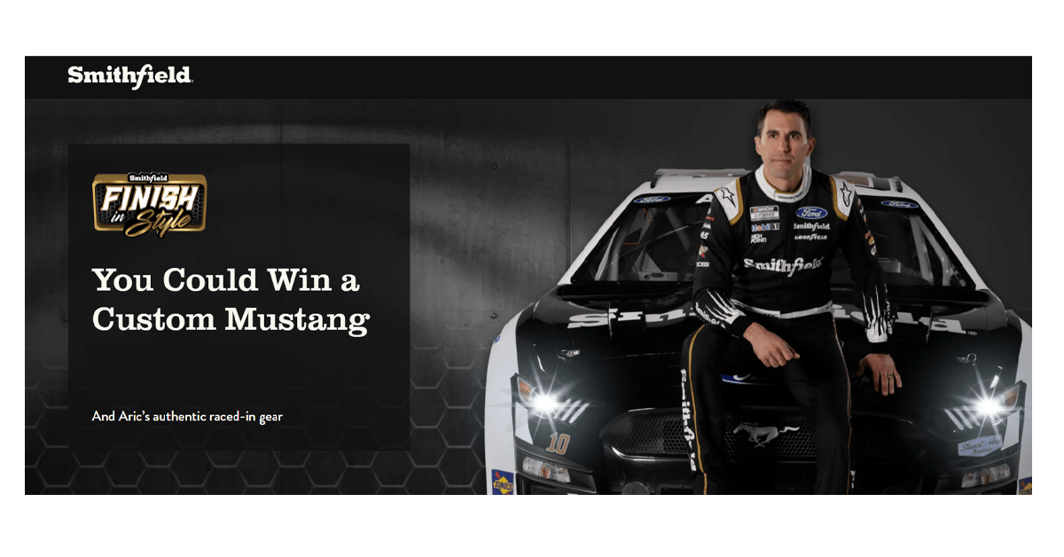 Smithfield Finish In Style Promotion