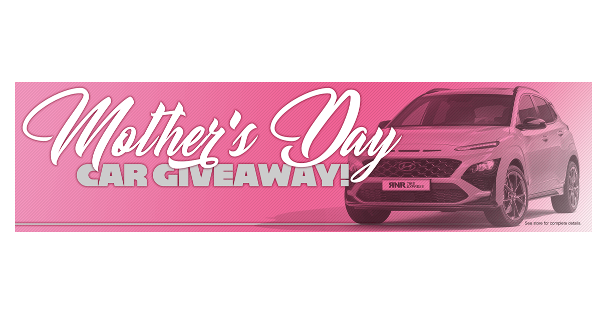 RNR Tire Express Hyundai Kona Giveaway