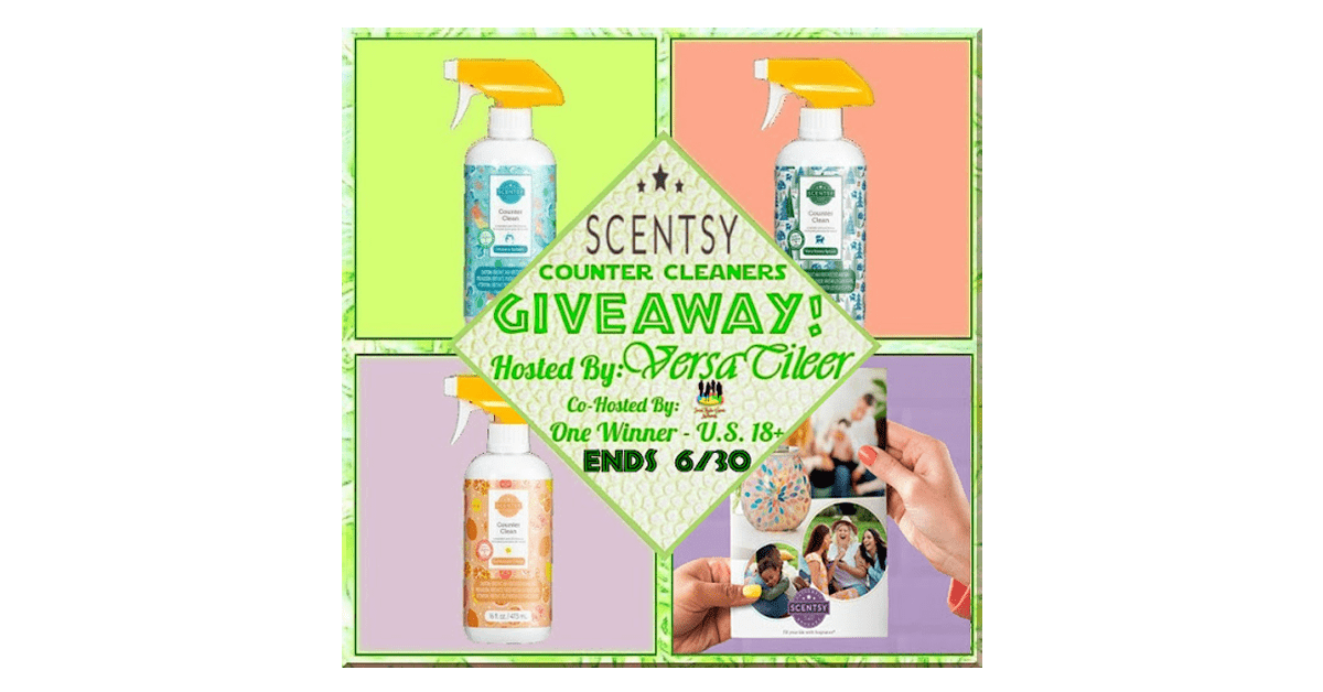 Counter Cleaners from Scentsy Giveaway