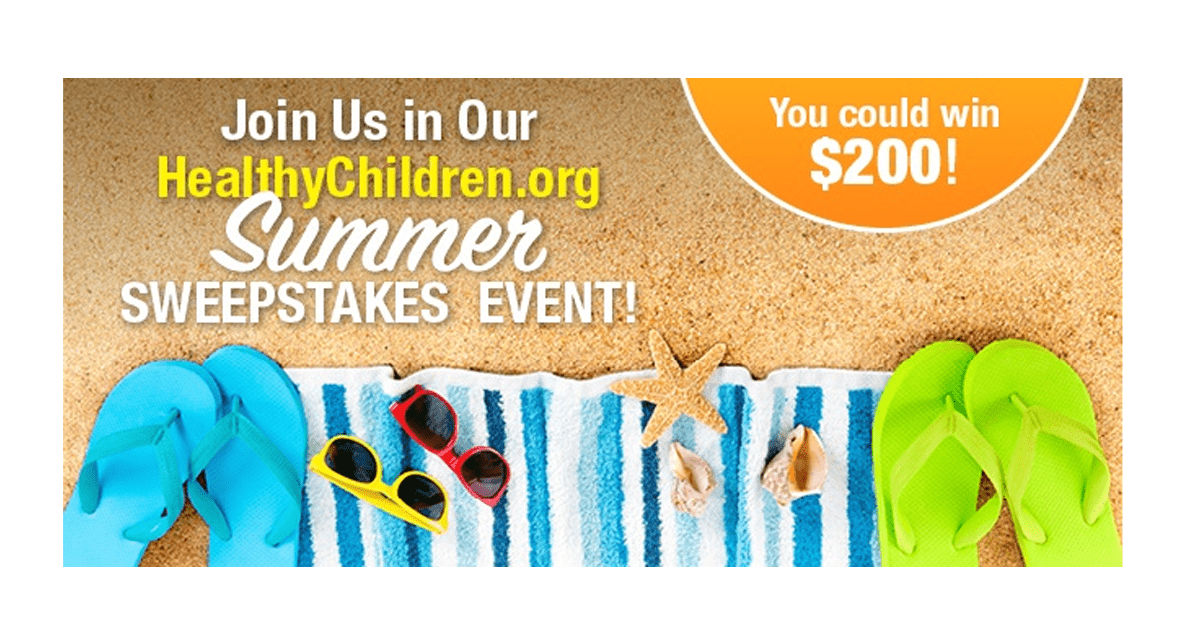 HealthyChildren.org Summer Sweepstakes