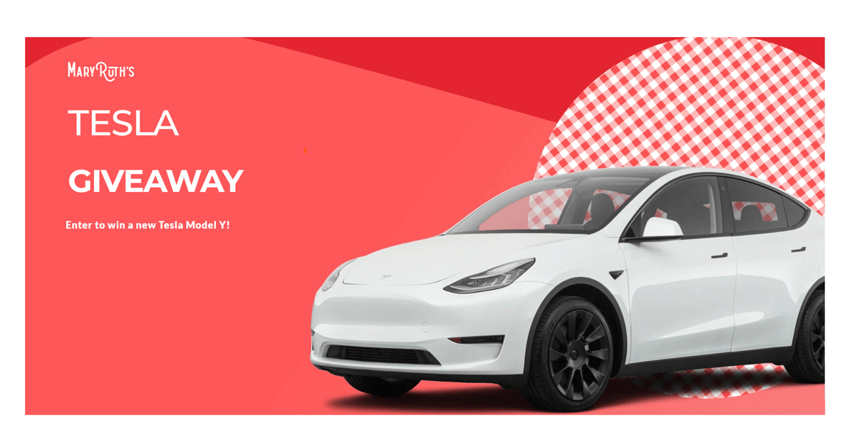MaryRuth’s Tesla Giveaway Sweepstakes