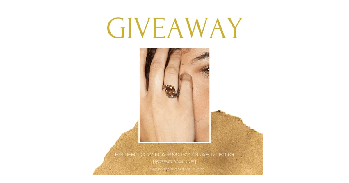 Win a German Kabirski Smoky Quartz Ring