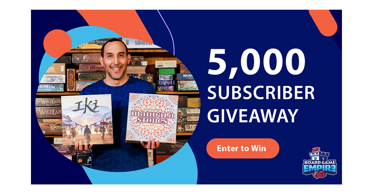 Board Game Empire Instagram Giveaway
