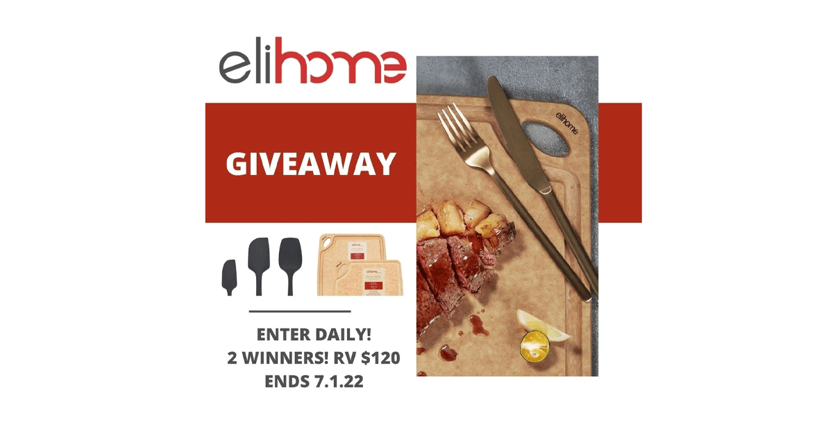 Elihome Cutting Board Giveaway