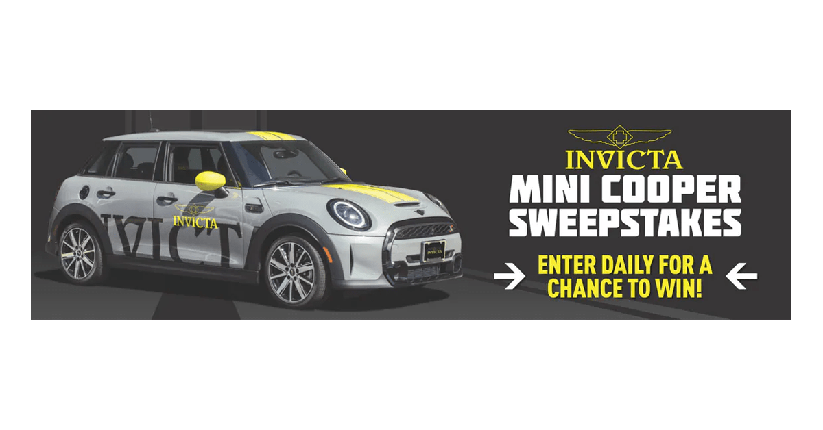 Invicta 2022 Summer Mini Cooper Sweepstakes