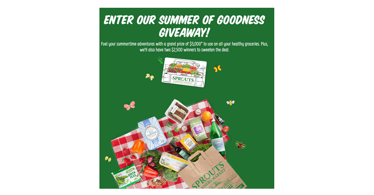 Sprouts Farmers Market’s Summer Sweepstakes
