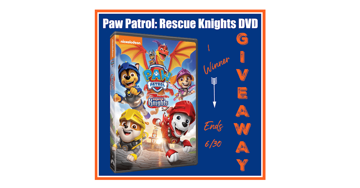 Paw Patrol: Rescue Knights Giveaway