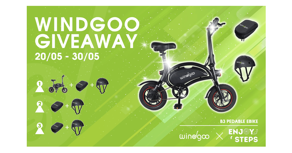 Windgoo B3 Ebike Giveaway