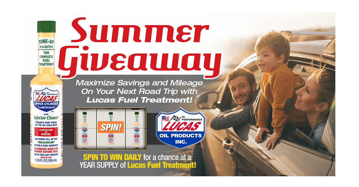 Lucas Oil Summer Instant Win Game
