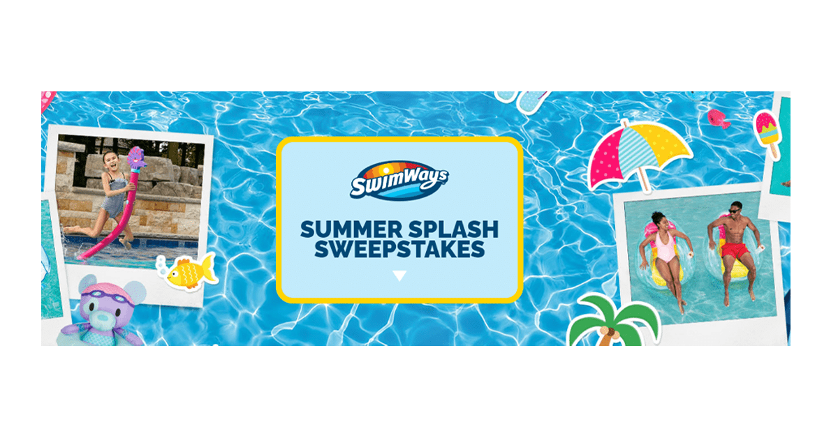SwimWays Summer Splash Sweepstakes