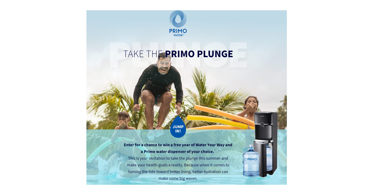 Primo Take the Plunge Giveaway