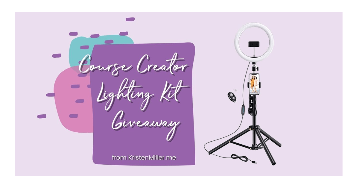 Win a Ring Light and Tripod