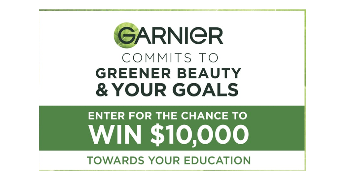 Garnier Unbottle Your Goals Sweepstakes