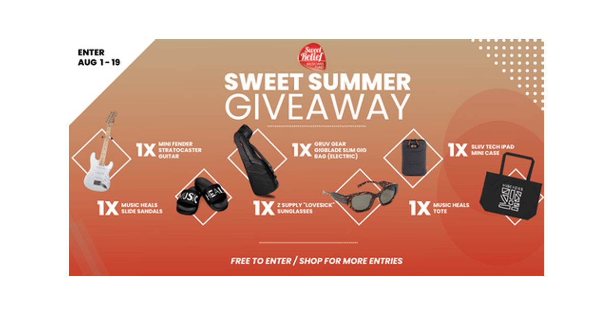Win a $500 Sweet Music Filled Summer