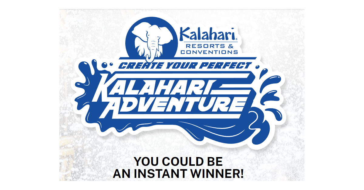 Create Your Perfect Kalahari Adventure Sweepstakes