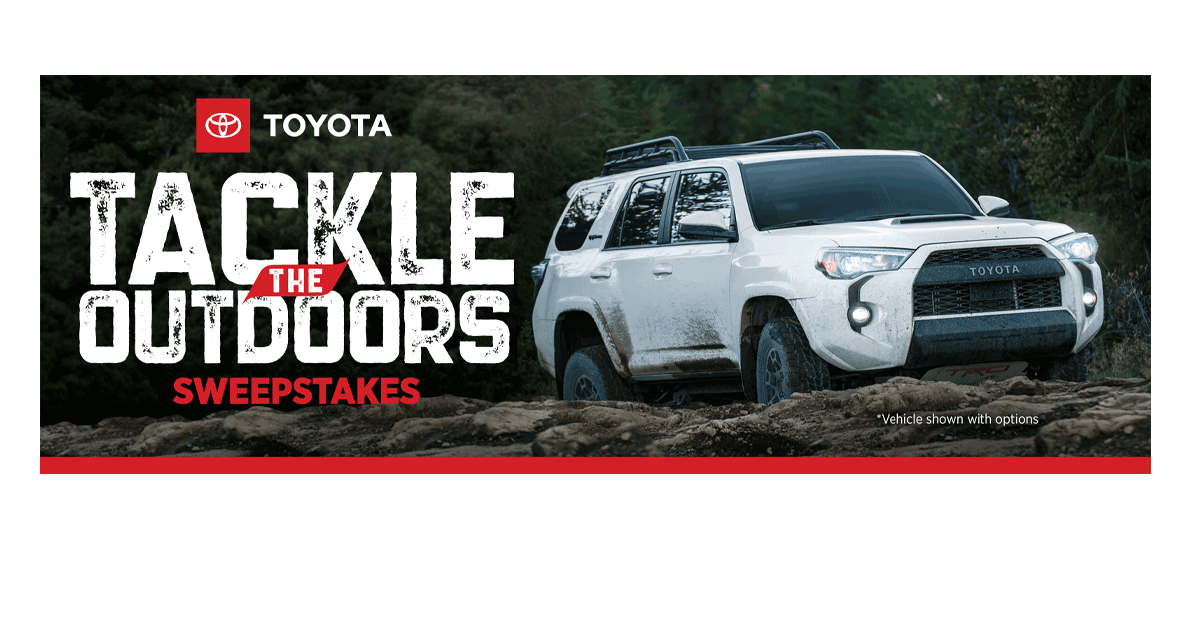Bassmaster Toyota Outdoor Sweepstakes