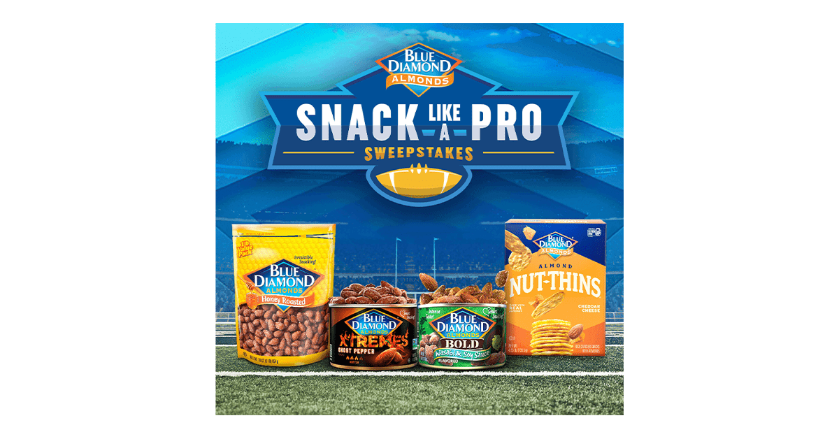Blue Diamond Snack Like a Pro Sweepstakes
