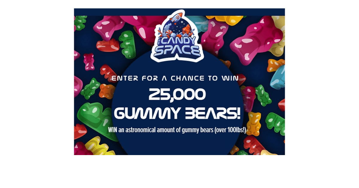 Candy Space Gummy Bear Giveaway