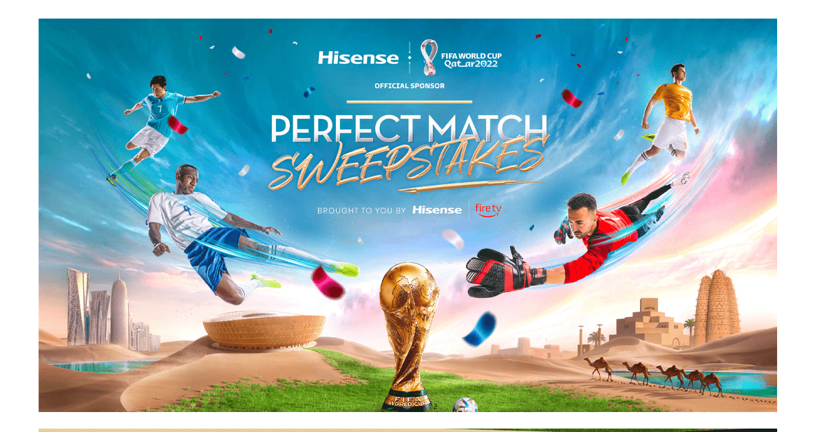 HiSense Perfect Match Sweepstakes