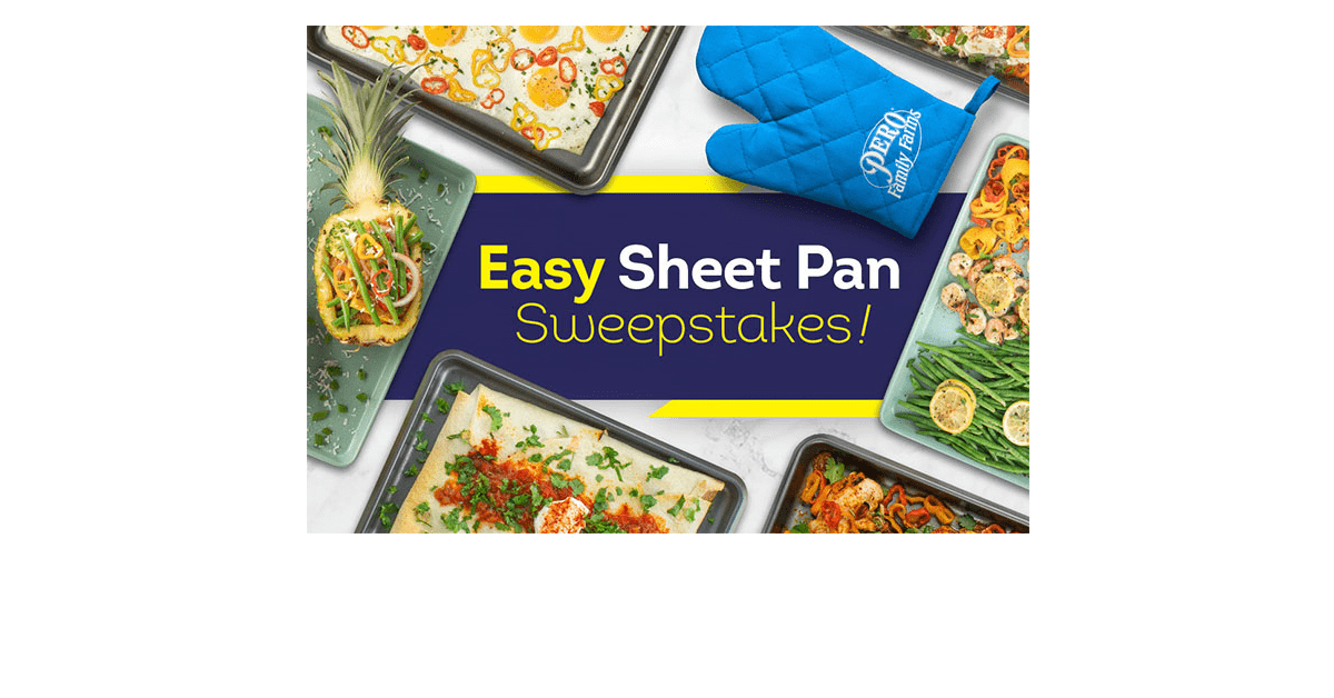 Pero Family Farms Easy Sheet Pan Sweepstakes