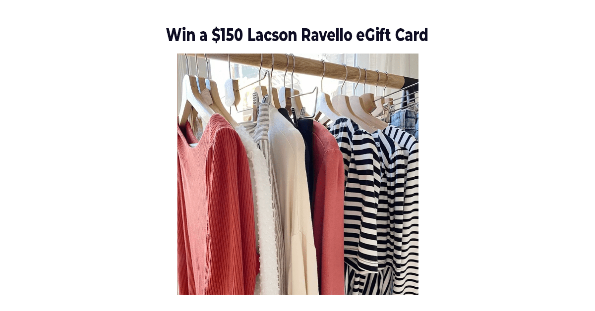 $150 Lacson Ravello eGift Card Giveaway