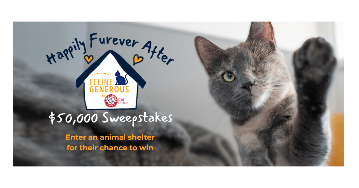 Arm & Hammer Feline Generous Cash Giveaway