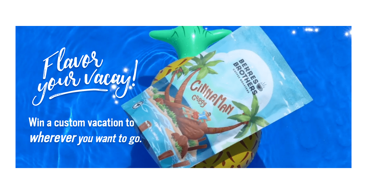 Berres Brothers Flavored Coffee Vacay Sweepstakes