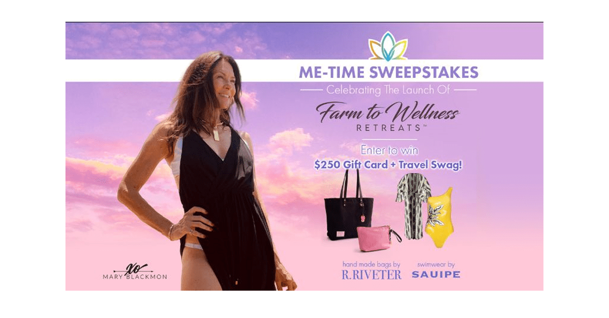 Farm Star Living Me-Time Sweepstakes