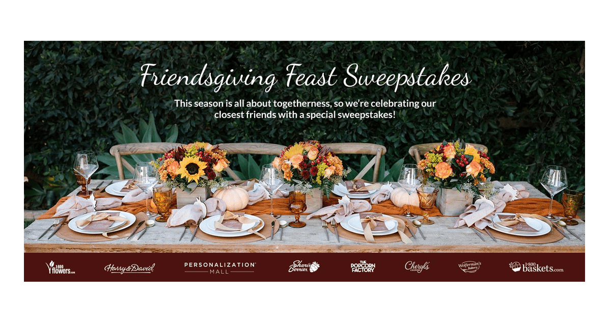 Harry & David Friendsgiving Feast Giveaway