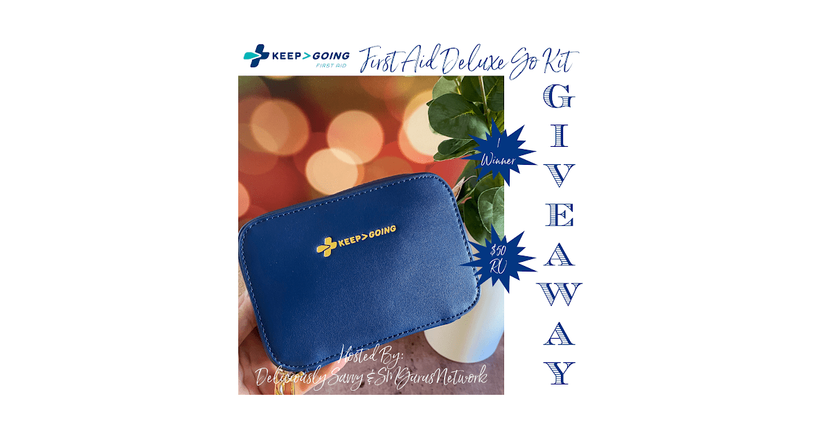 KEEP>GOING First Aid Deluxe GoKit Giveaway