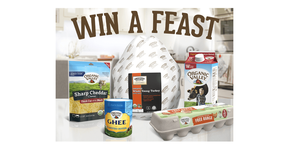 Organic Valley 2022 Turkey Giveaway