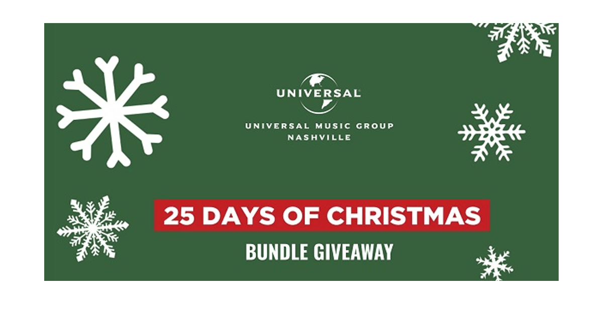 UMG Nashville 25 Days of Christmas Bundle Giveaway